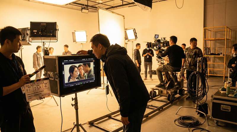 91香蕉影视传媒制作现场